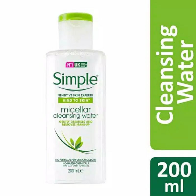 SIMPLE Micellar Cleansing Water [200ml]