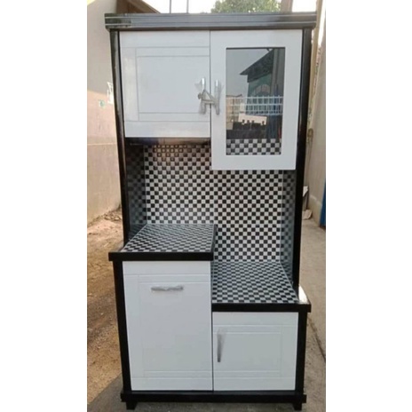 Lemari sayur 2 pintu dudukan magic com Standard