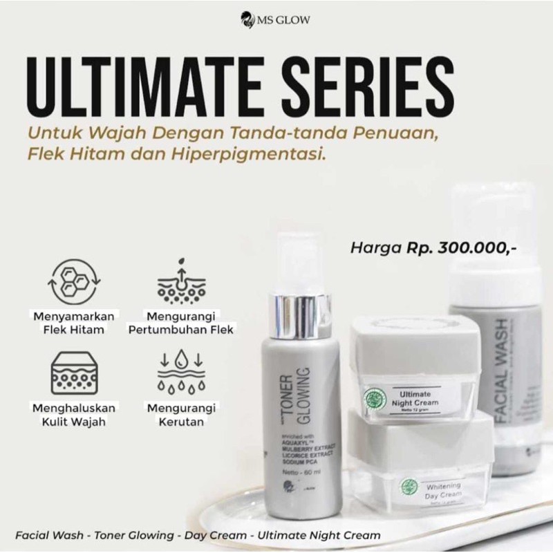 PAKET MS GLOW ULTIMATE SERIES
