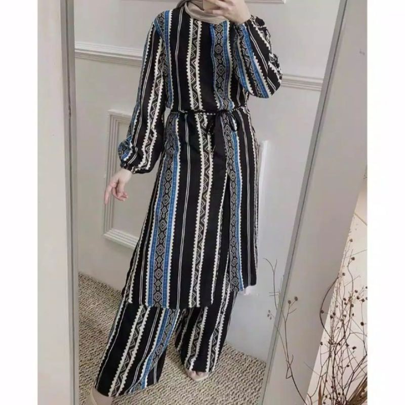 Amigo One Set Gamis Rayon Premium