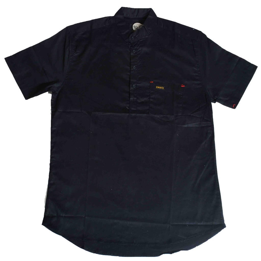 kemeja kurta hitam