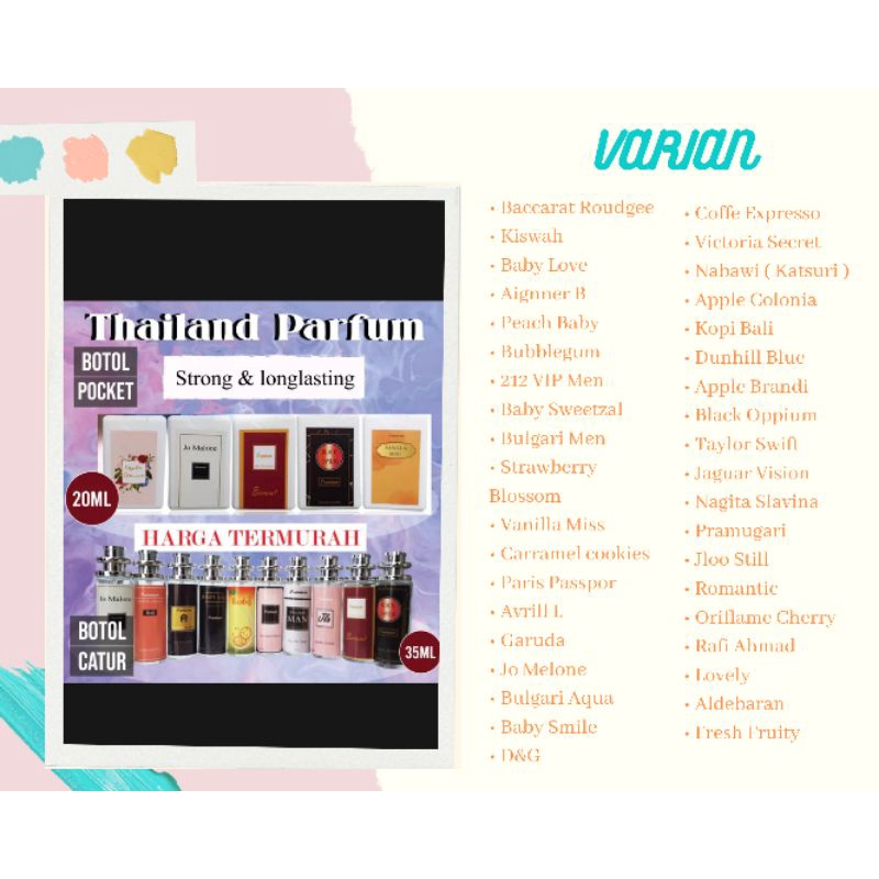 Parfum Thailand