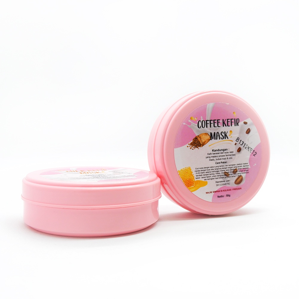 Coffee kefir mask