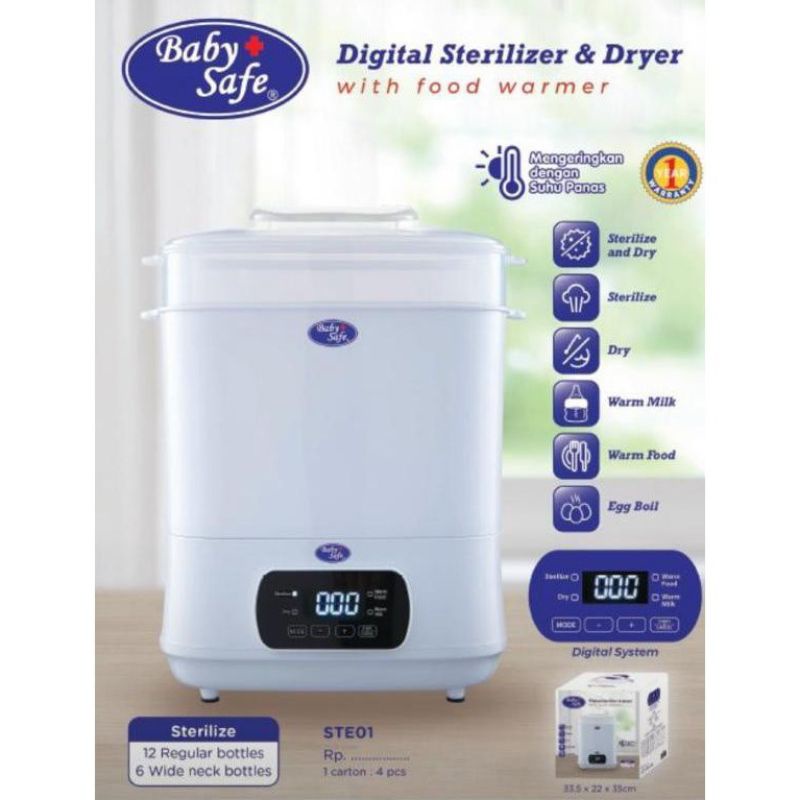 Sterilizer Botol Baby Safe