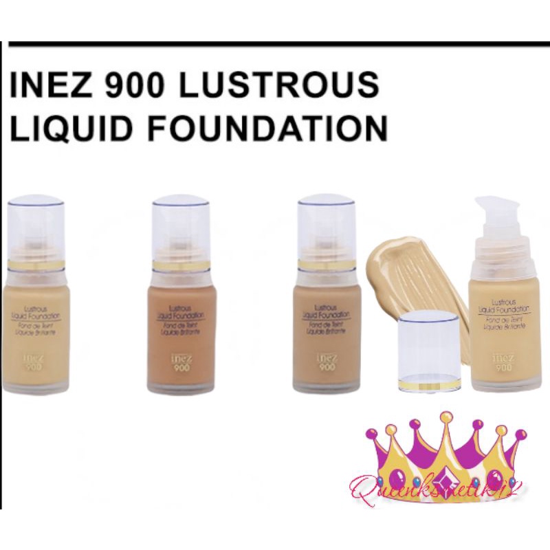 Inez 900 Lustrous Liquid Foundation