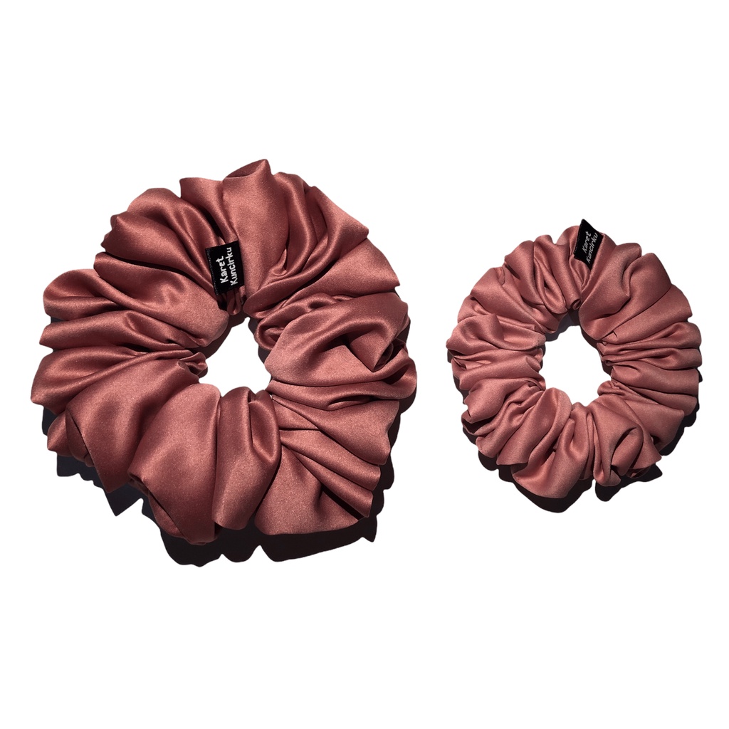 Basic Satin Scrunchie "NAYLA" | Karet Kuncirku