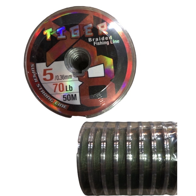 Benang PE Pancing Tiger 50M