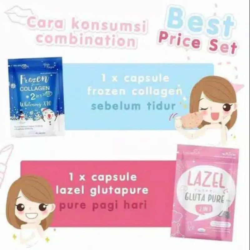 PAKET GLOWING (FROZEN + LAZEL)