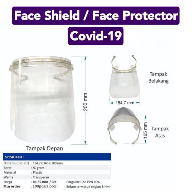 Face shield / face protector