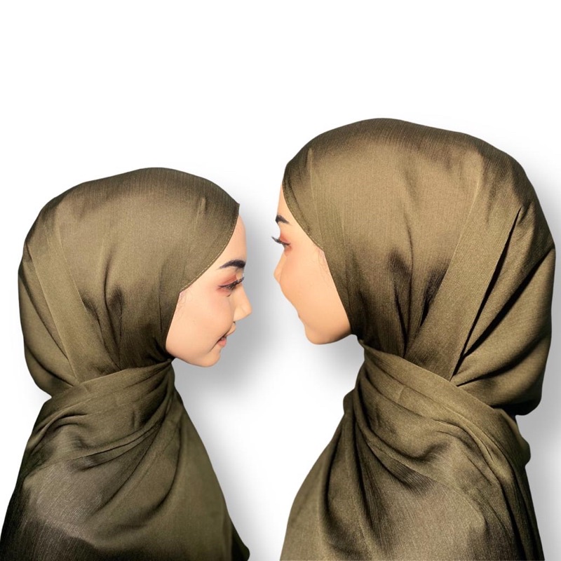 grosir pasmina silk cringkle malay