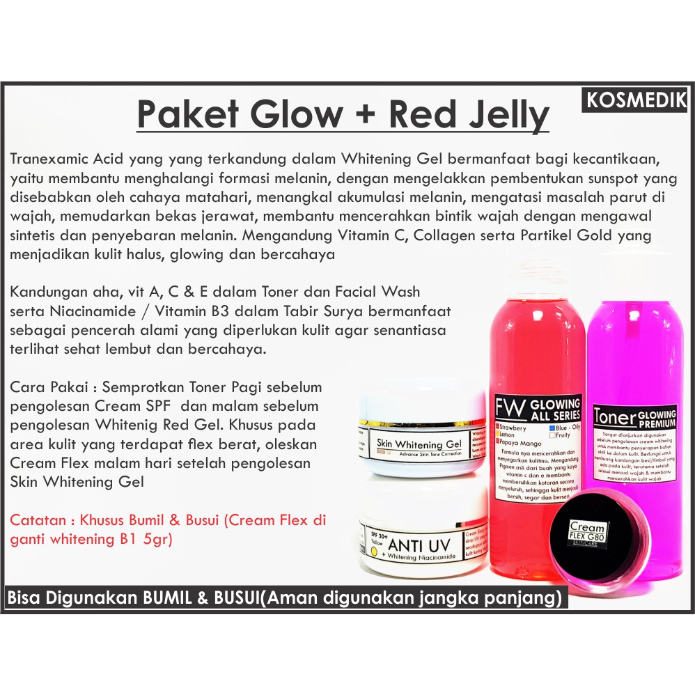 Paket Glow + Red Jelly
