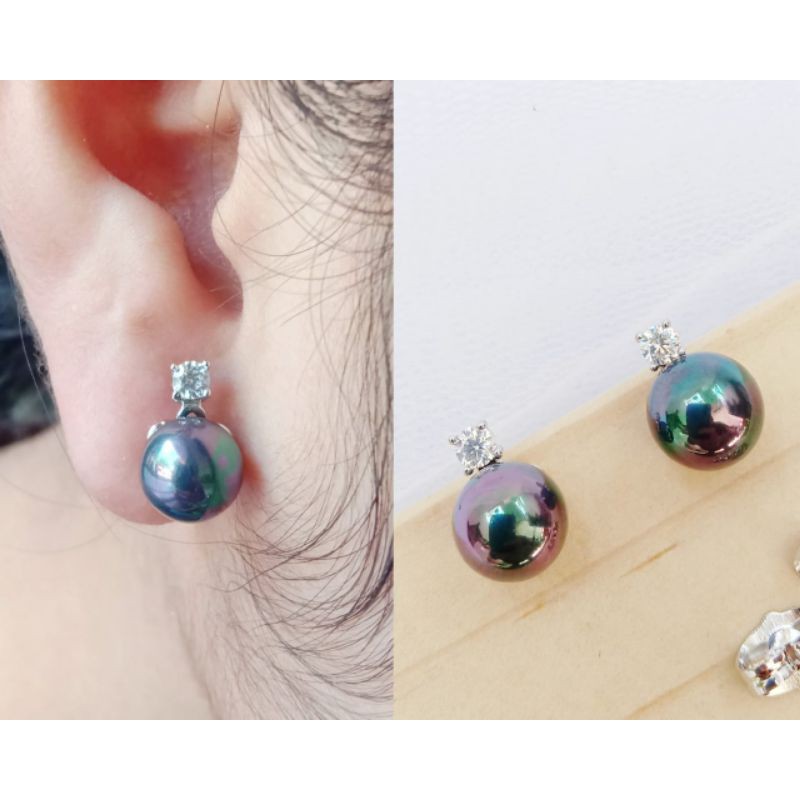 anting mutiara air tawar