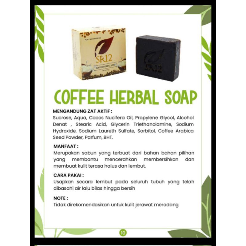 sabun kopi herbal