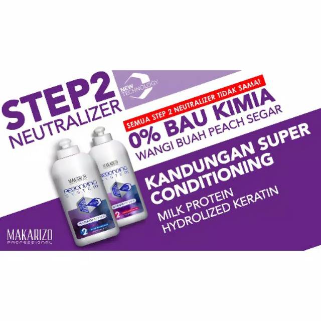 Makarizo Rebonding HYDROPRISMA Milky neutralizer 500ml