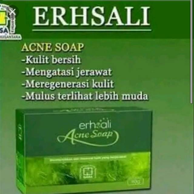 Erhsali acne soap