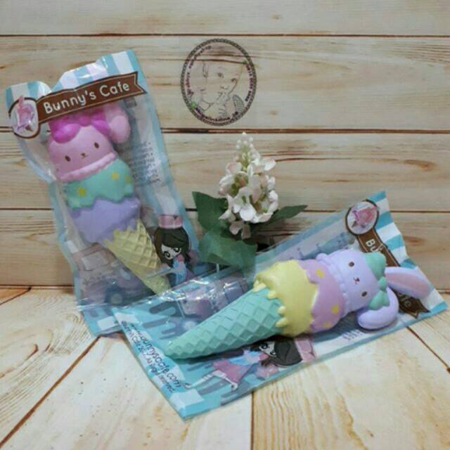 SQUISHY BUNNY'S ICE CREAM - UNGU