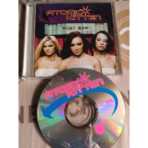 ATOMIC KITTEN RIGHT NOW CD (original UK version)