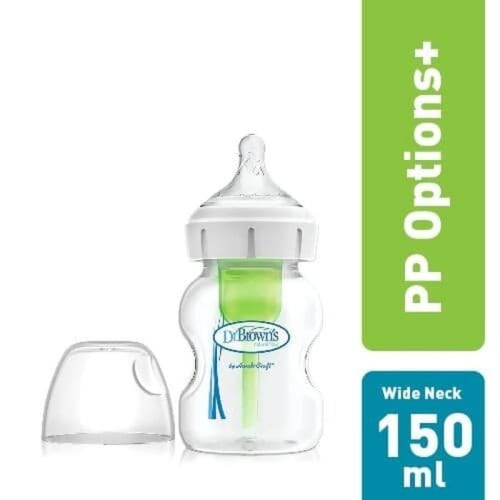 DR BROWN'S OPTIONS+ WIDE NECK 150ML