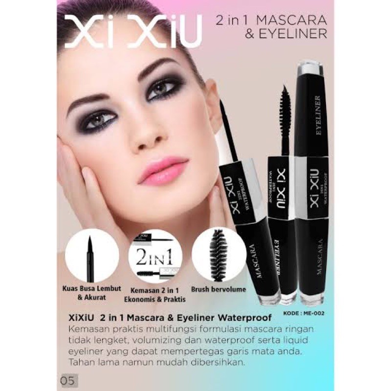 XI XIU Maskara 2 in 1 (per pcs)