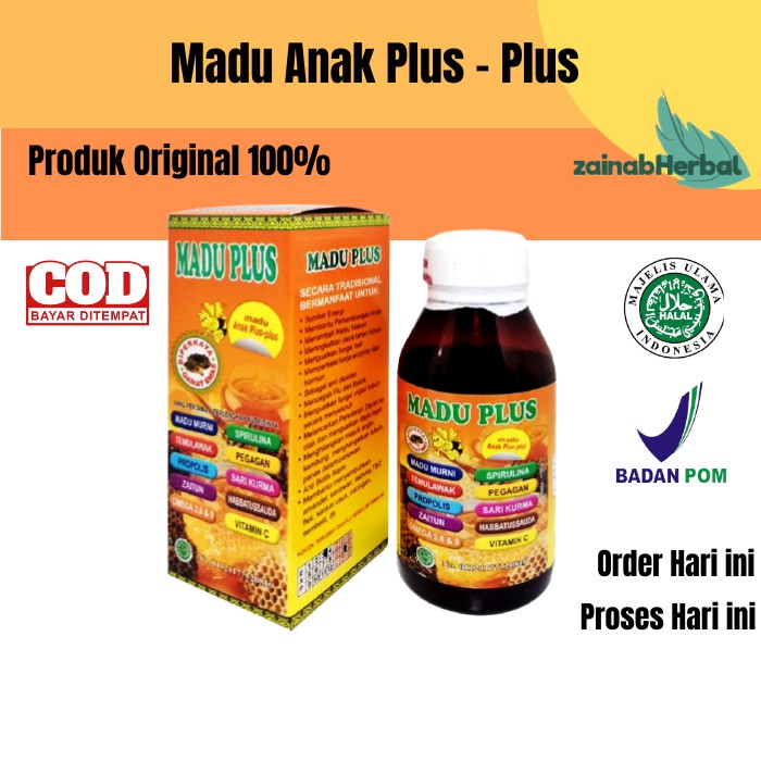 MADU ANAK PLUS PLUS / 100% ORIGINAL
