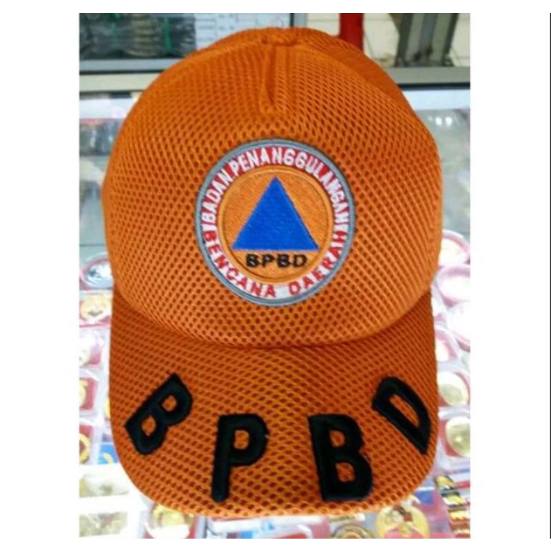 Topi Jaring BPBD orange