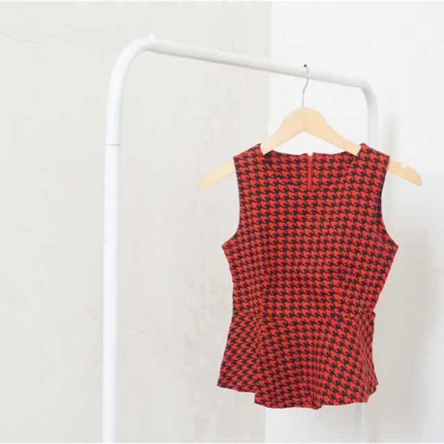 Peplum Red - Bangkok