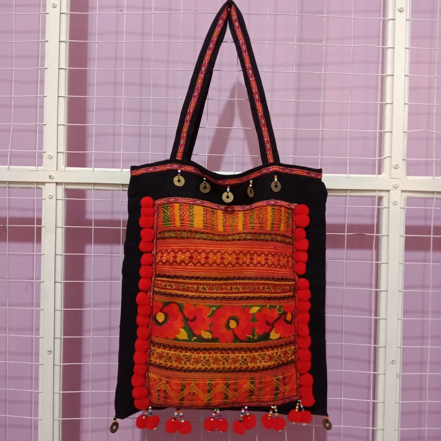 Tas bangkok pompom