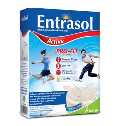 Entrasol Active Vanilla Latte 340gr