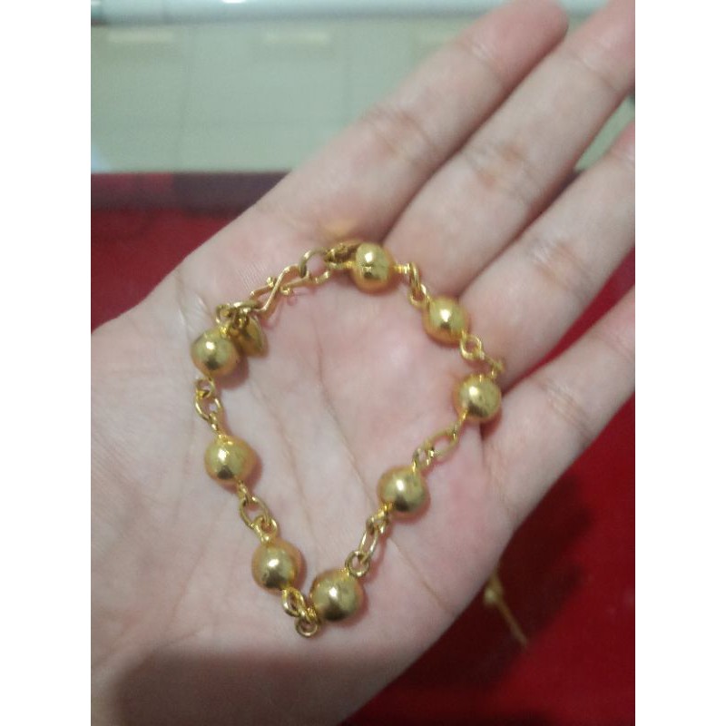 gelang lapis emas