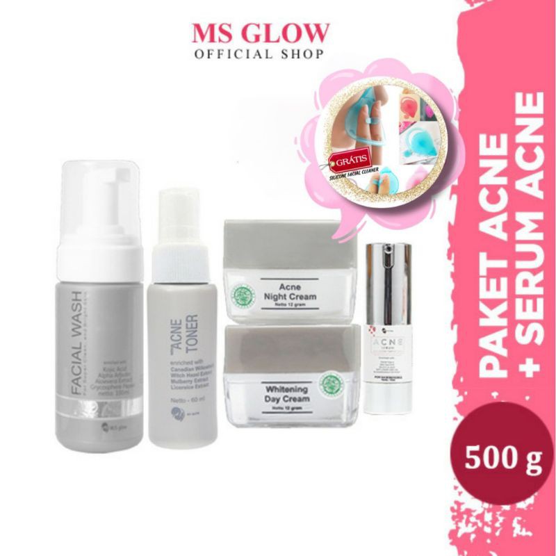 MS GLOW ACNE SERIES SET