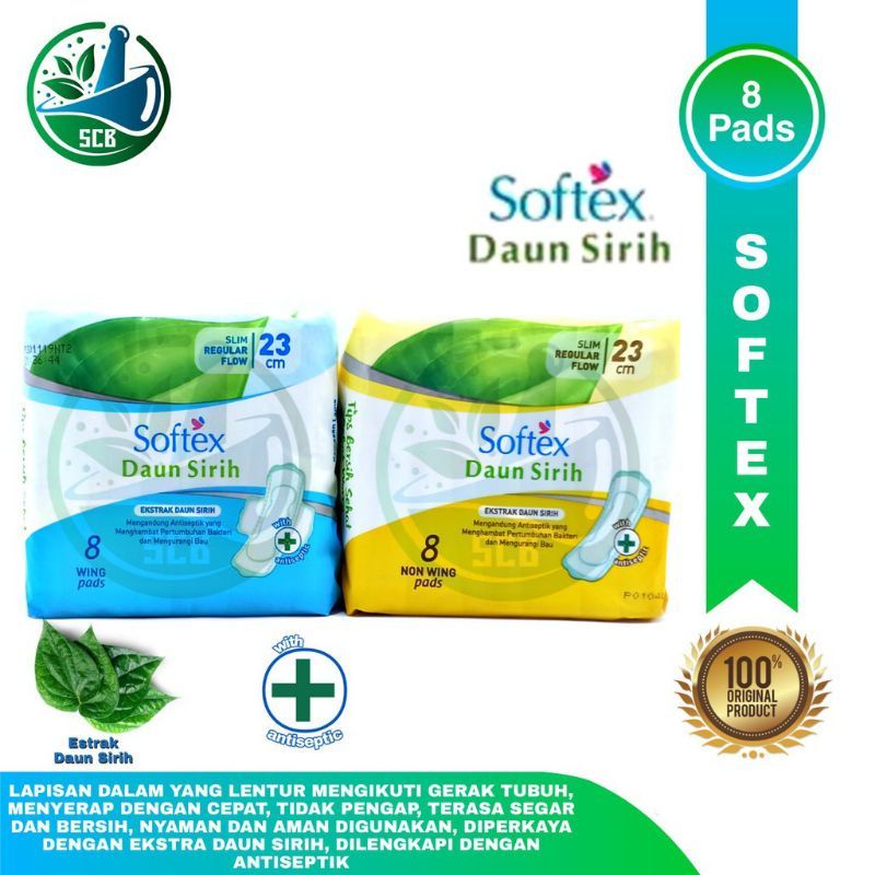 Softex Daun Sirih isi 8 pads