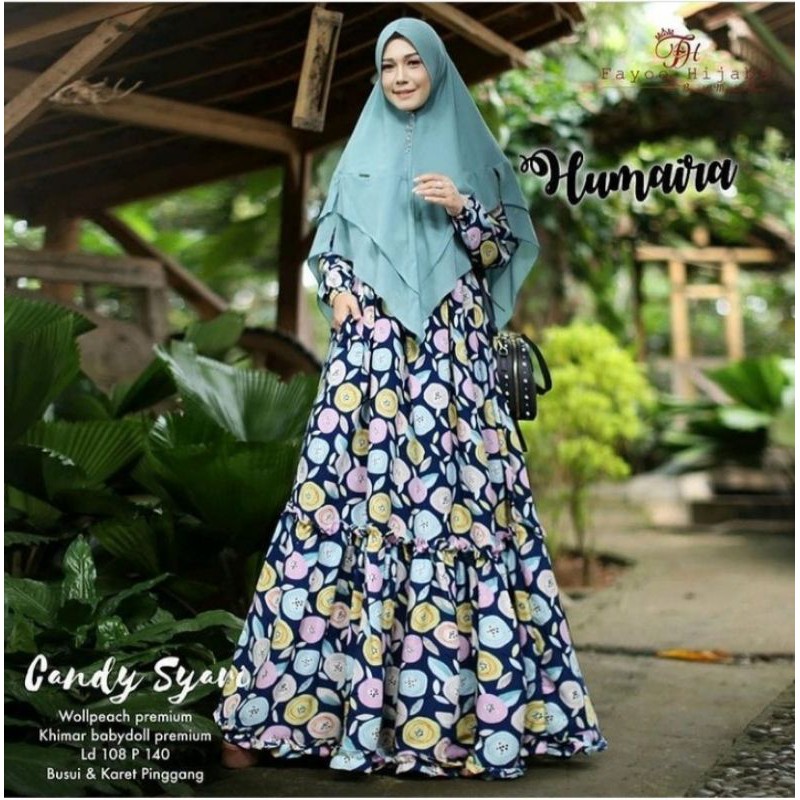 Dress Syar'i Candy