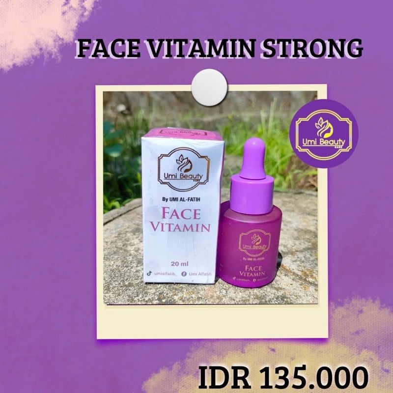 UBC face vitamin strong