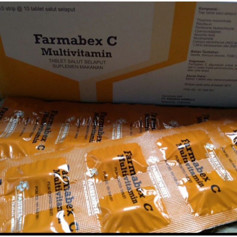Farmabex C perstrip 10tablet