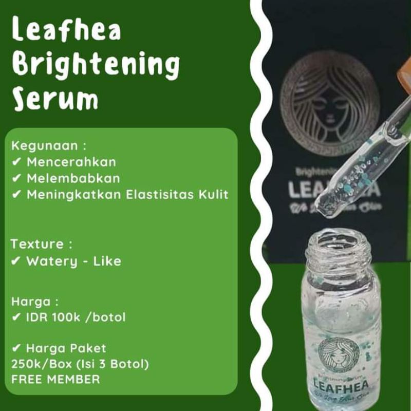 Leafhea Brightening Serum