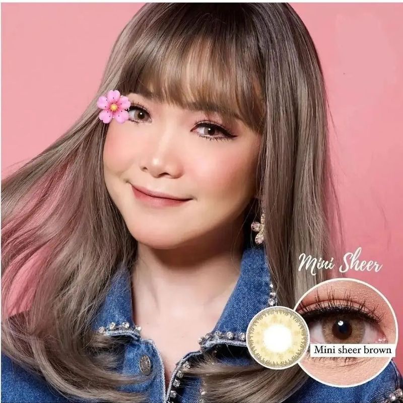 Mini sheer brown