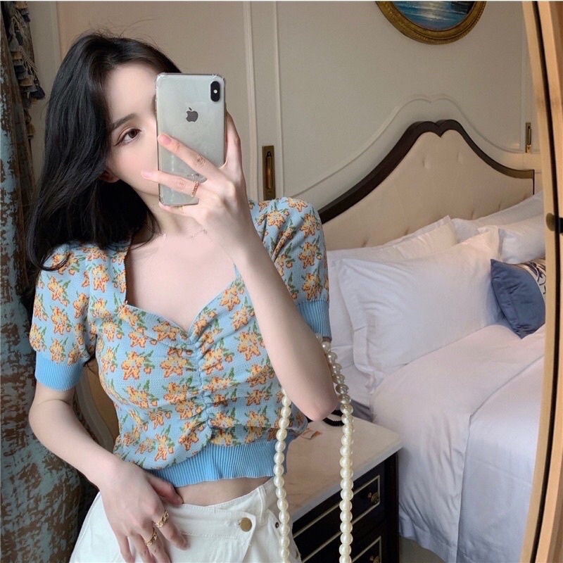 CF - Daniela Flower Knit Top