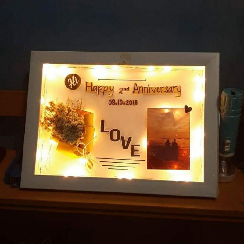 Giftbox Bingkai 3D Scrabook