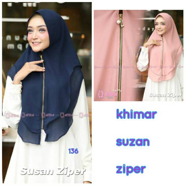 Khimar suzan ziper