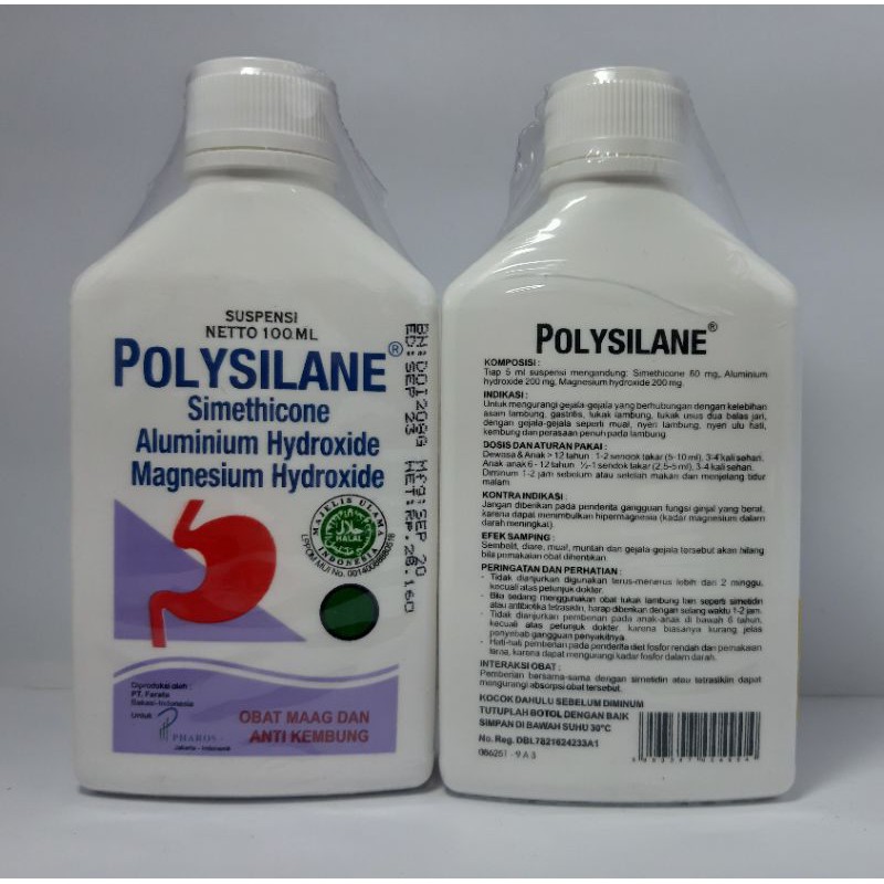 POLYSILANE SIRUP 100ML/OBAT MAAG POLYSILANE/OBAT MAAG