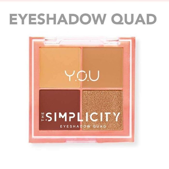 Y.O.U The Simplicity Eyeshadow Quad