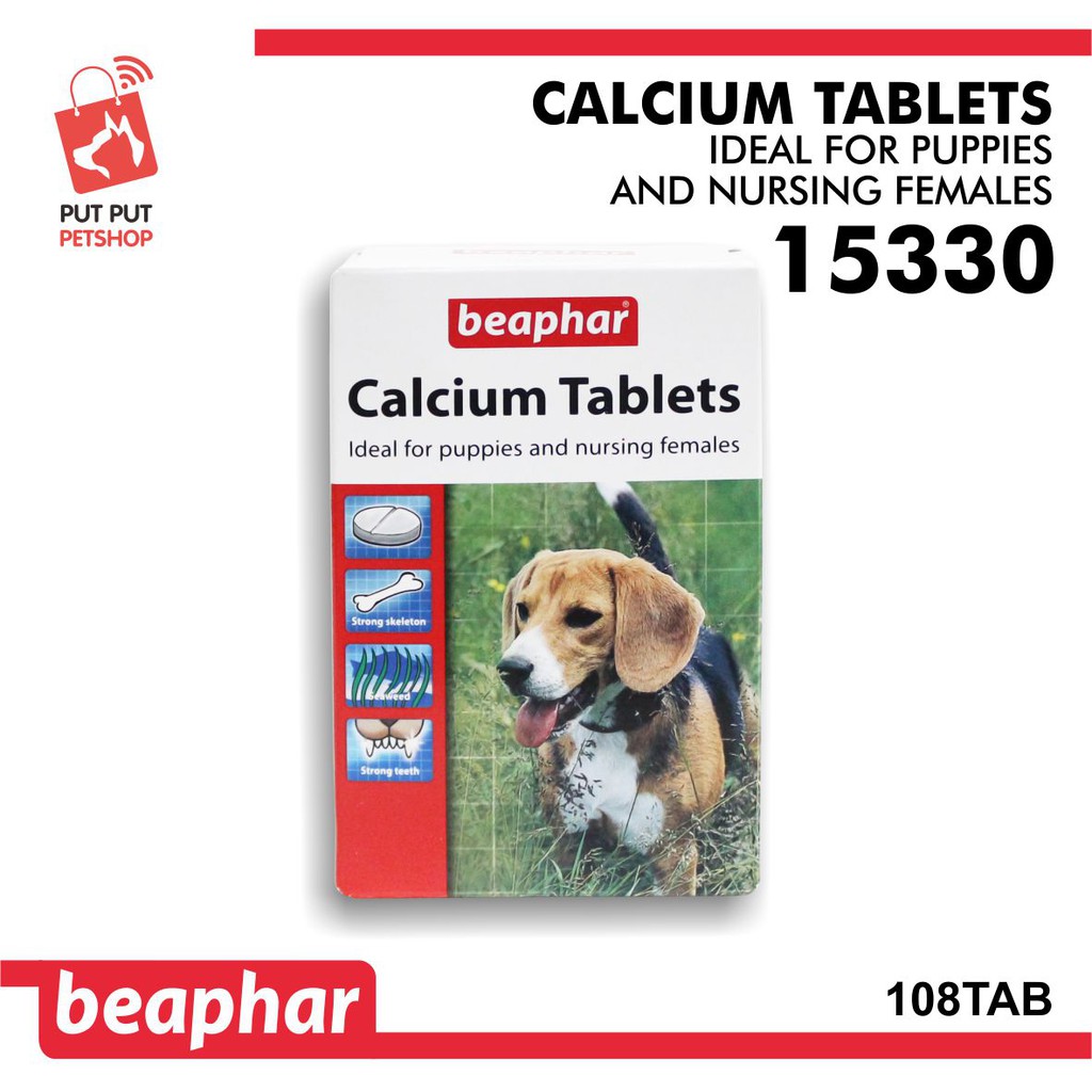 Beaphar Calcium Tablets REPACK 10/180TAB 15330