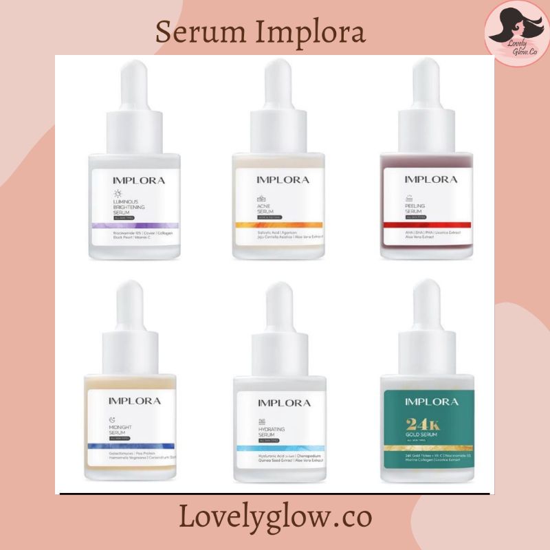 (BPOM) IMPLORA FACE SERUM ORIGINAL 100%