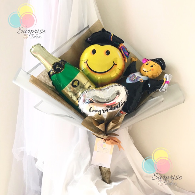 Hand bouquet balon