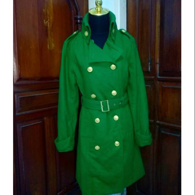 Coat Hijau