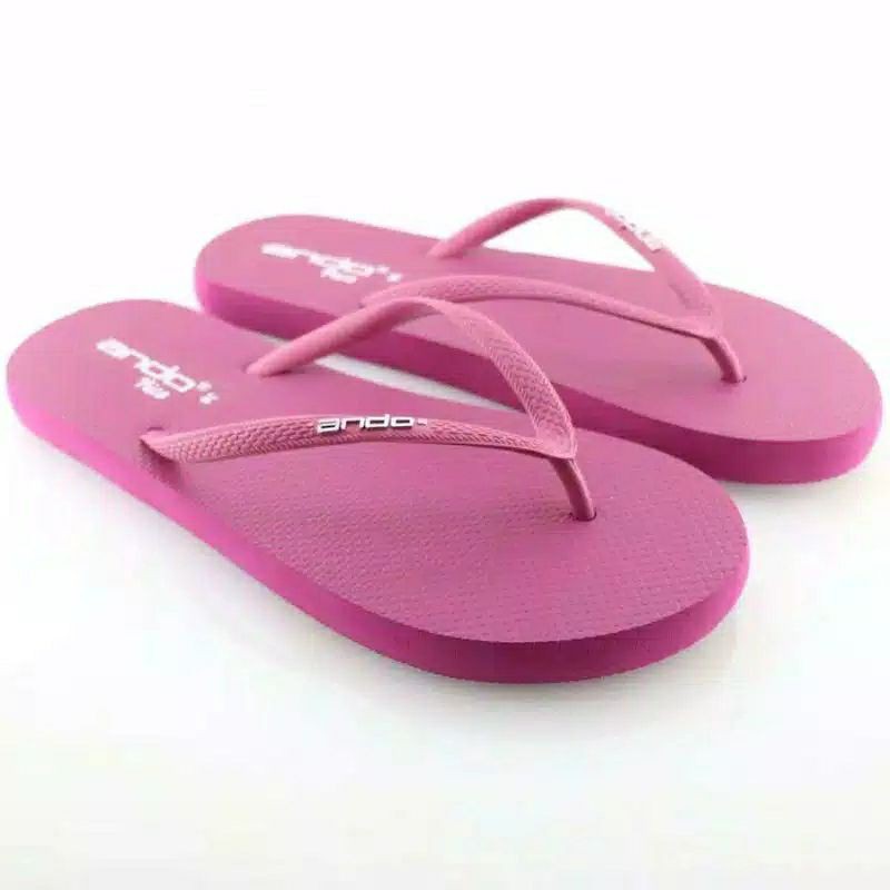 ANDO NICE Basic FUCHSIA - Sandal Jepit Wanita ANDO Original