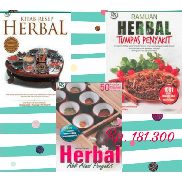 Paket Hemat Buku Herbal