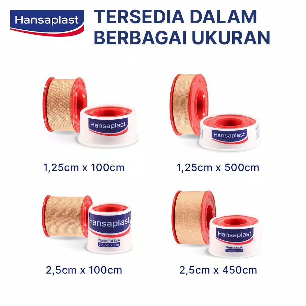 Hansaplast Plester Rol Kain