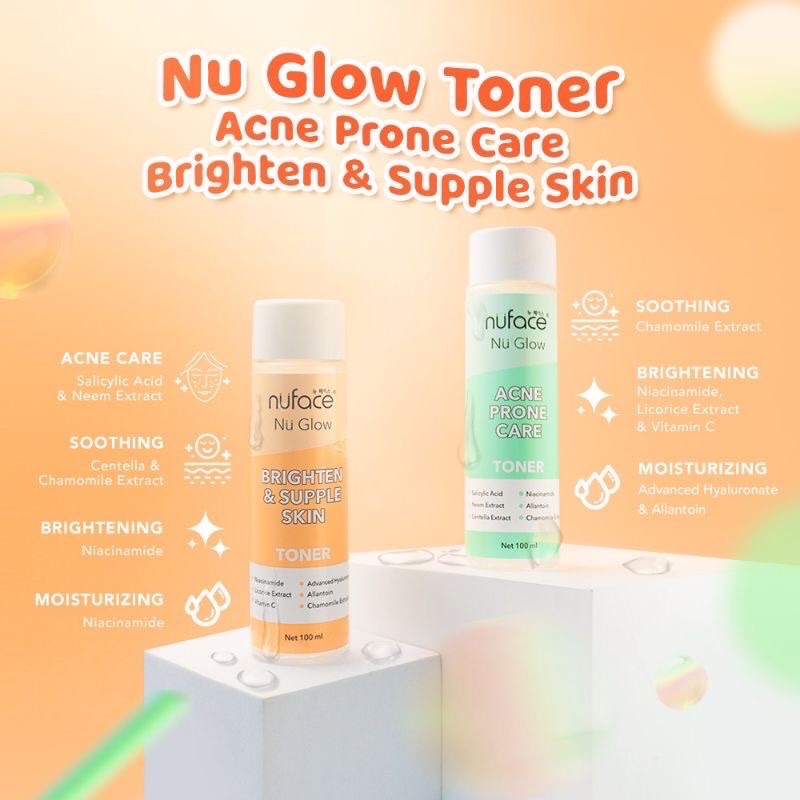 Nuface Toner Brighten/Acne