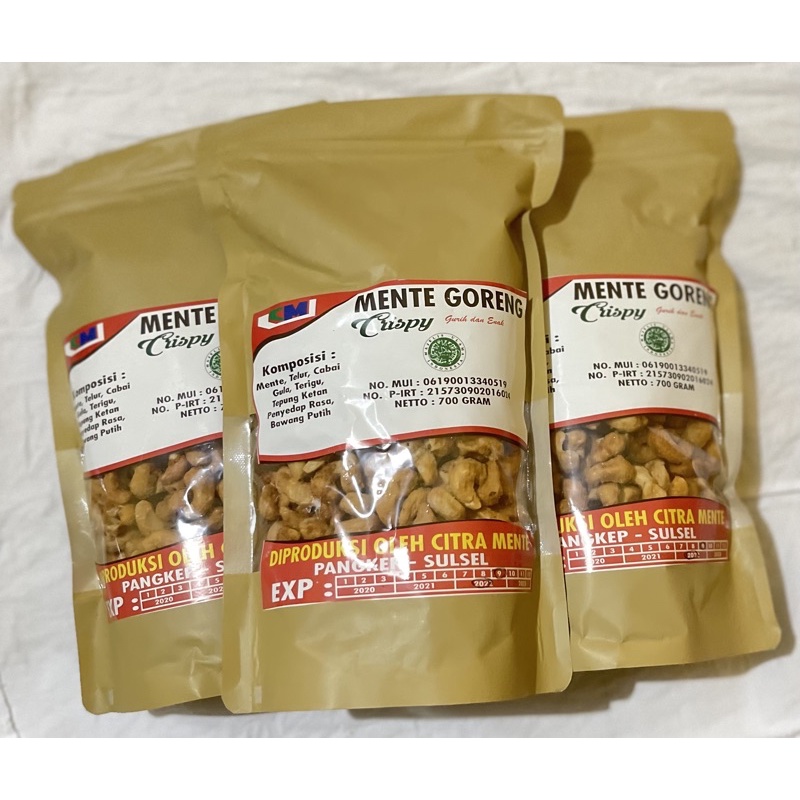 Mente Goreng Crispy 700 Gram